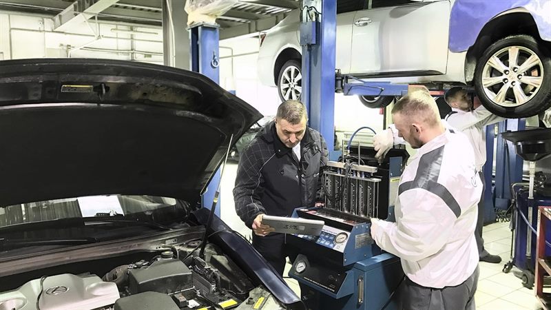 Ремонт головки блока после перегрева